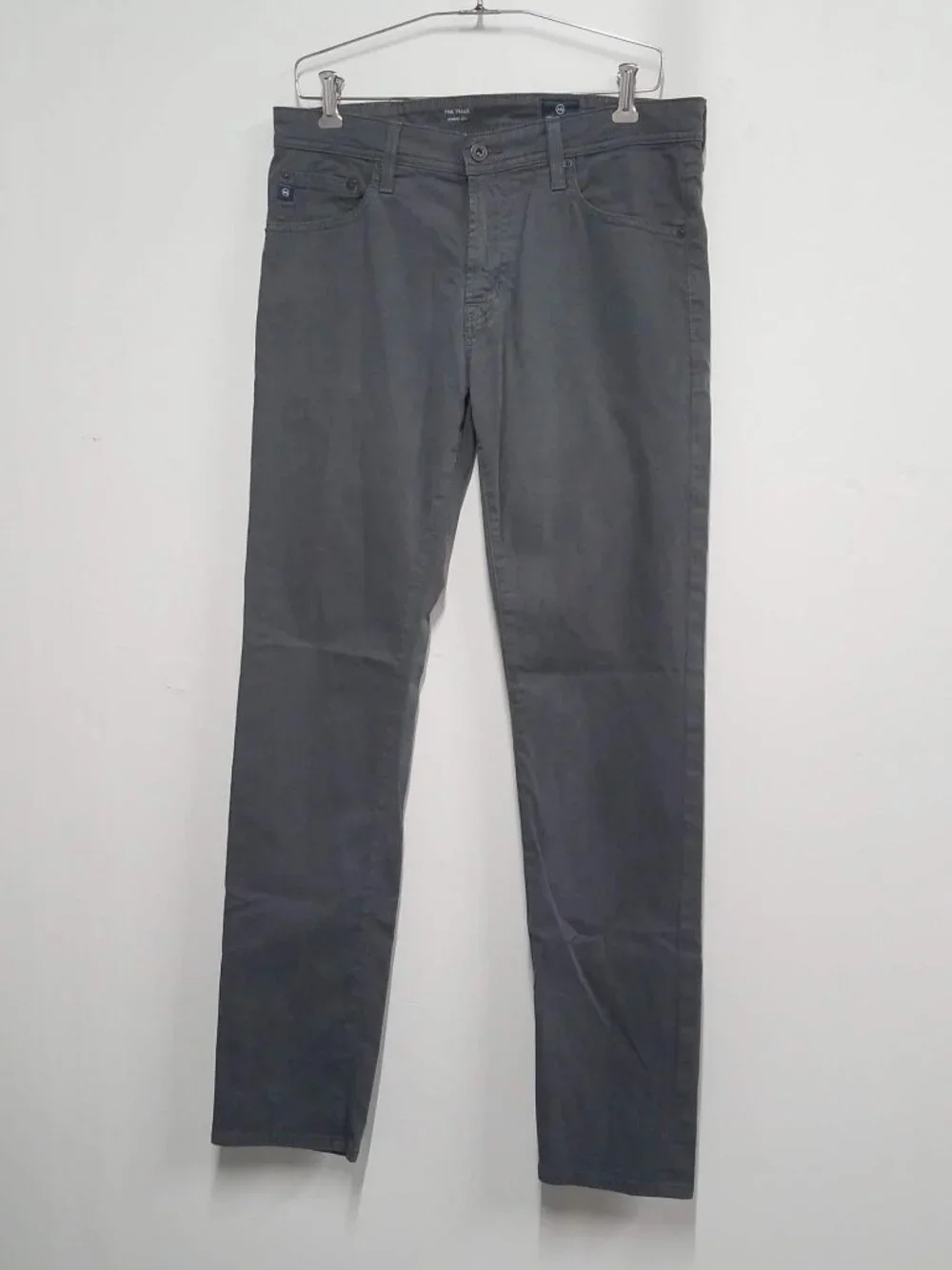 AG Jeans Tellis Modern Slim Gray Charcoal Mens 33x34 Adriano Goldschmied 1783SUD